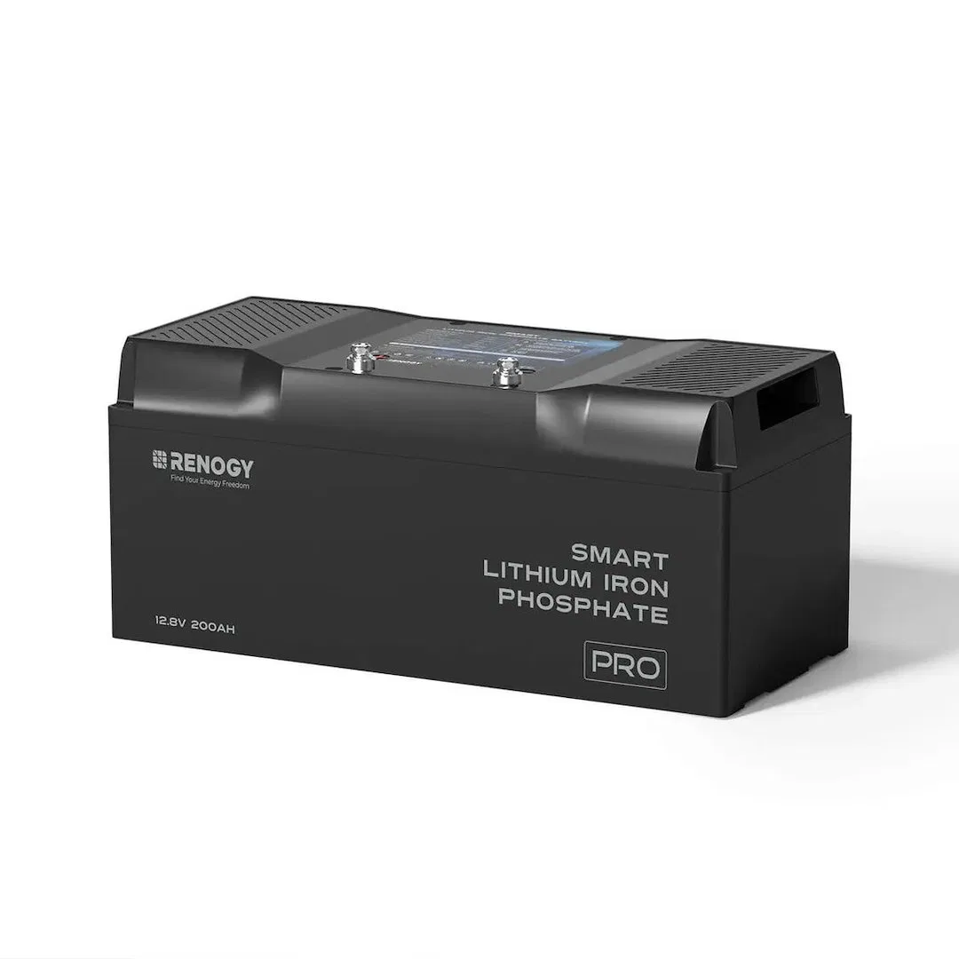 RBT12200LFP-BT-G1-US – RENOGY Battery, 12 Volt Top Terminals Smart Lithium Iron Phosphate Style (LiFePO4) Deep Cycle ...